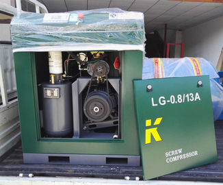Compresseur d'air lubrifié industriel de vis de Rotory avec le refroidissement par l'eau/l'unité refroidissement à l'air