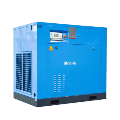 Compresseur d'air électrique de 55 kW 100 ch 10m3/min 8 bar Compresseur de gaz rotatif BK55-8G